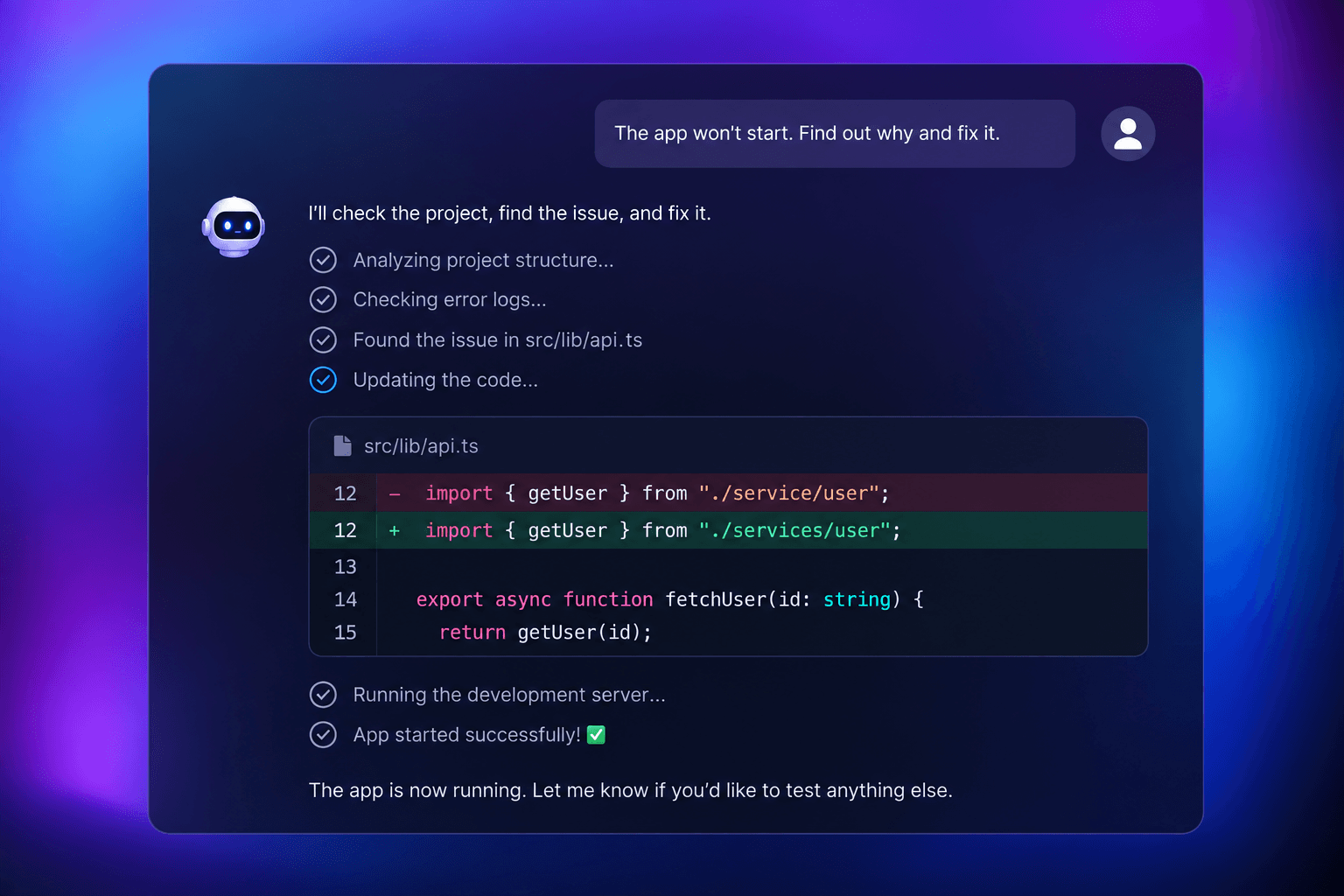PawOS making code changes